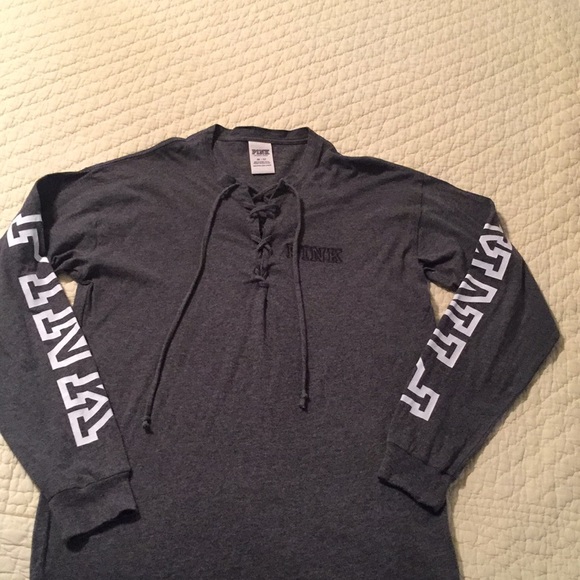 PINK Victoria's Secret Tops - 🔹2/$9🔹PINK by VICTORIA’S SECRET Long Sleeved Tee